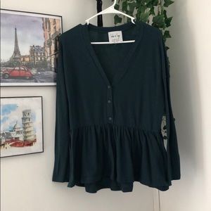 Sadie & Sage peplum Sweater